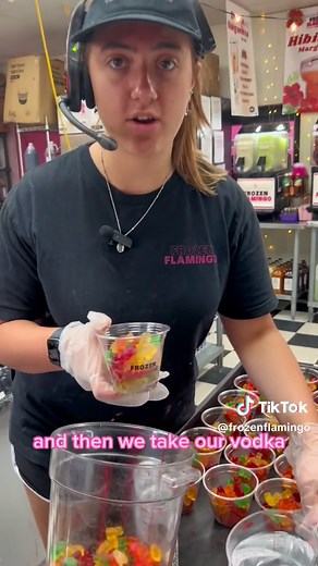 You have to try this boozy treat! 21 #fyp #smallbusiness #frozenflamingo #redbull