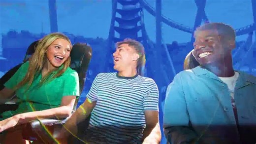 Six Flags Memorial Day Sale TV Spot, '¡Agarrate fuerte!'