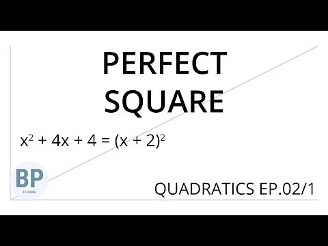 IGCSE Maths Algebra: Perfect Squares