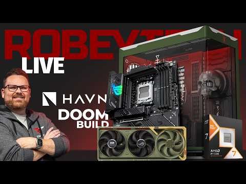 The DOOM HAVN Build | 9850x3D DOOM RTX 5080 Setup