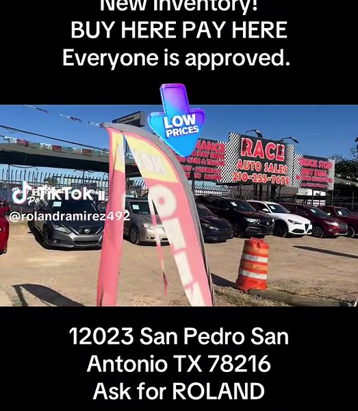 New Inventory Alert! Come see for the best used car prices in town. #carsales #raceautosales #newinventoryalert