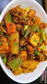 Mix Veg Recipe😋 | Restaurant Style Mix Veg Sabji #shorts #mixveg