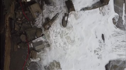 Drone Footage Shows Extensive Storm Damage in Sicily
