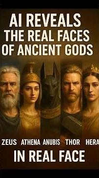 “AI Reveals What Ancient Gods Really Looked Like in Real Life”