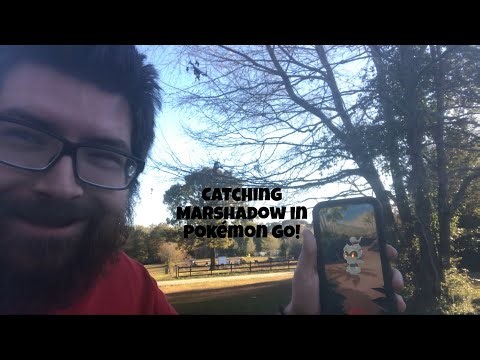 Catching Marshadow in Pokémon GO!