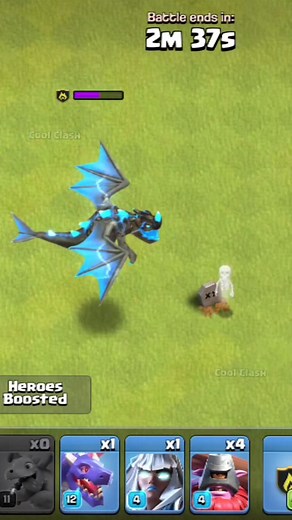 Electro Dragon Comparison | Clash of Clans | Cool Clash