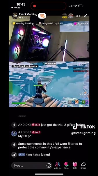 Evack Gaming on TikTok