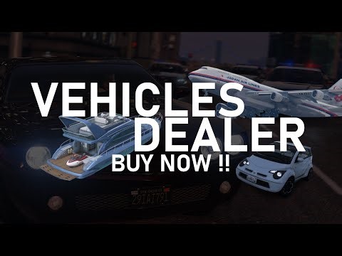 [ESX - QBCore] DEALERSHIP Script