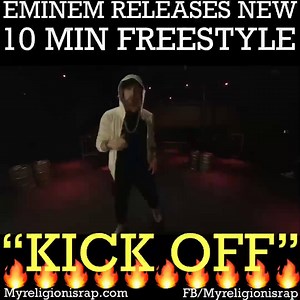 🔥 NEW Eminem Freestyle “Kick Off” . Says he will “BODY” ANYBODY in a battle 🔥🔥🔥🔥 | My Religion Is Rap