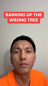 Barking up the wrong tree. #idiomaticexpressions #barkingupthewrongtree #englishlearning #englishlearningonline #learningenglish #learningenglishonline #learningenglishisfun #learningenglishlanguage #speakingenglish #speakingenglishpractice | Food and Beyond - Dennis Barles