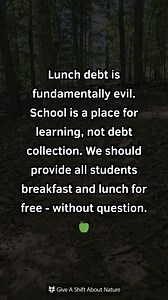 204K views · 11K reactions | Fundamentally evil. | Give A Shift About Nature | Facebook