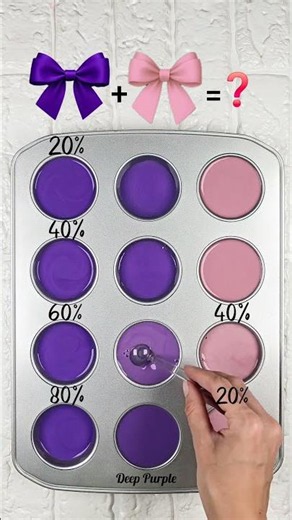 Plum Rose Gradient Palette #colormixing #colorconcept #colormix #artshorts #colorpalette #asmr #art