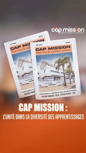 Chez Cap Mission, chaque élève trouve sa voie. 🎯 Des cours adaptés aux programmes français 🇫🇷 et marocains 🇲🇦, pour tous les niveaux et tous les profils. Même à distance, grâce au CNED, votre apprentissage est suivi de près. 💻 Cap Mission : Apprendre, progresser, réussir . . . . #CapMission #Éducation #CoursSoutien #RéussiteScolaire #Apprentissage #ÉducationMaroc #SoutienScolaire #CNED #MissionsFrançaises #Élèves #Formation #BackToSchool #Réussir #Pédagogie | Cap Mission