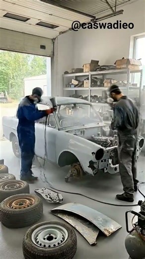 From rust to reborn — DAF 600 restoration 🇳🇱Small car. Big legacy.