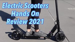Watch Electric Scooters Hands On Review 2021 on Amazon Live