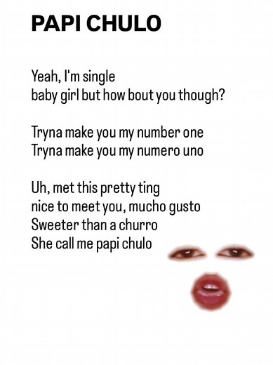 PAPI CHULO #fyp #foryou #papichulo #lyrics #trend