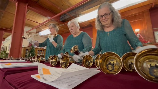 In case you missed it: The Belle Aire Handbell Trio rocked out some holiday music to the patrons at Fayetteville Free Library. Enjoy a small sample of the performance. | Onondaga County Public Libraries