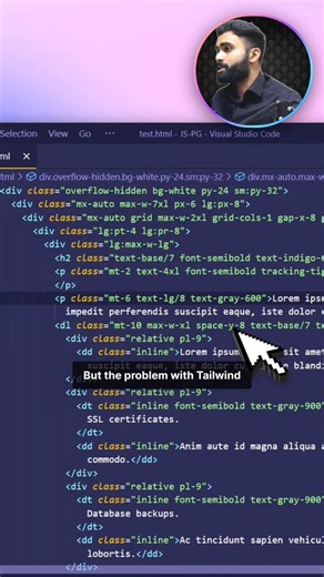 RammCodes | Developer Advocate 👨‍💻 on Instagram: "A super useful VS Code extension for Tailwind CSS that you should know about 🔥 Hope this helps ✅️ Do Like ❤️ & Share ✈️ Follow @rammcodes_ for more 💎 #html #css #javascript #webdev #100daysofcode #webdeveloper #css3 #html5 #htmlcoding #htmlcss #javascriptdeveloper #frontenddeveloper #devcommunity"
