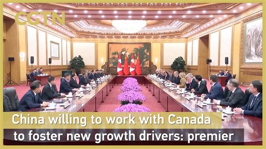 China willing to work with Canada to foster new growth drivers: premier