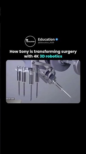 How Sony⁠ is revolutionizing surgery with 4K 3D robotics 🤖
