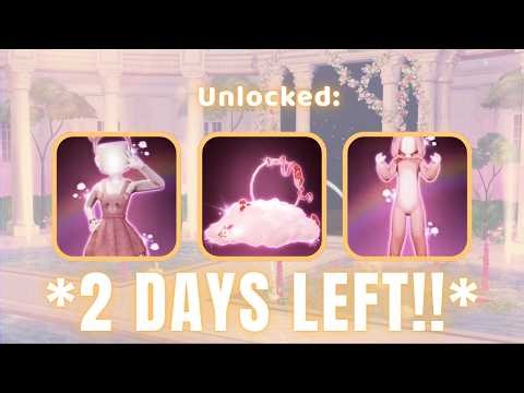 *HURRY!* Only 2 Days Left… FREE VIP, NEW CODES, POSES, SETS, MALE BODY & MORE |Dress To Impress#dti