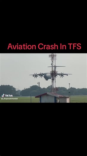 Aviation Crash In TFS: Turbo Prop Flight Simulation