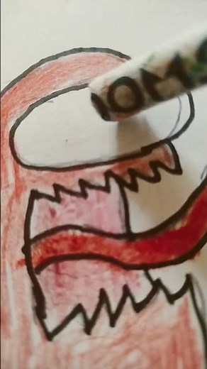 how to draw among us imposter