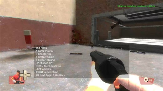 xbox360 tf2模组试玩