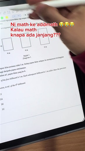 Soalan Addmath Tiba-tiba dalam Kertas Math SPM