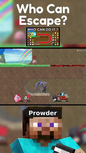 An easy Uturn #smash #supersmashbrosultimate #smashbros #joker #minecraft