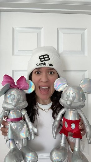 LIMITED EDITION DISNEY SILVER MINEY AND MICKEY MOUSE #reels #funny #msbeanie | Ms. Beanie