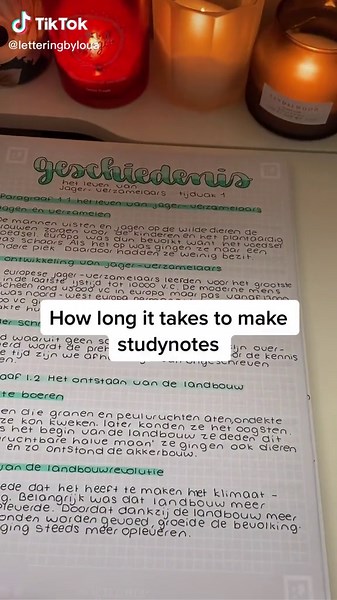 Handwriting Study Notes in Just 5 Minutes