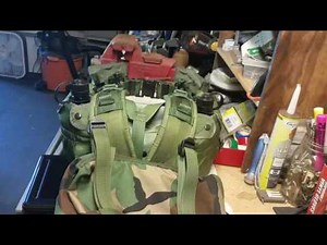 How To Turn ALICE Buttpack into Rucksack - Survival Hiking Belt Version 2