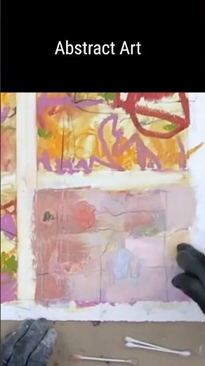 Paul deMarrais Oil Sticks - Finishing 4 Paintings! #abstractart