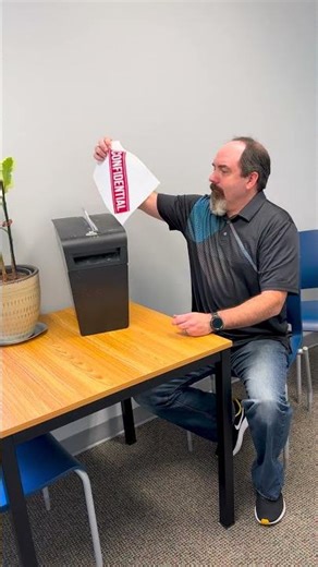 Don't Be Like Rick...Come to an MSCU Free Shred Event!