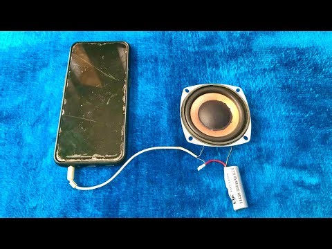 DIY how to make Aux cable amplifier at home | simple amplifier
