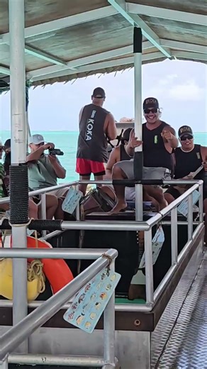 Koka Lagoon cruise entertainment is ON!!