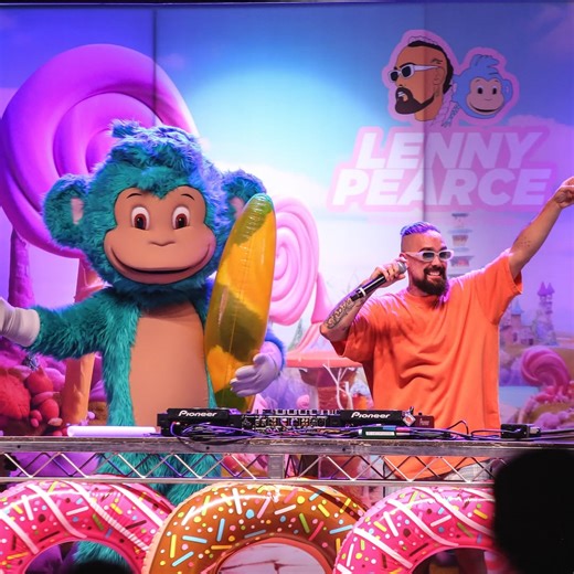 Lenny's incredibly popular Toddler Techno Tour takes over #Tampa on 10/21 & limited tickets remain available for the party! 🎉 Don't miss your chance to catch @lenjpearce next month. https://bit.ly/lennypearce1021 | Sunset Events