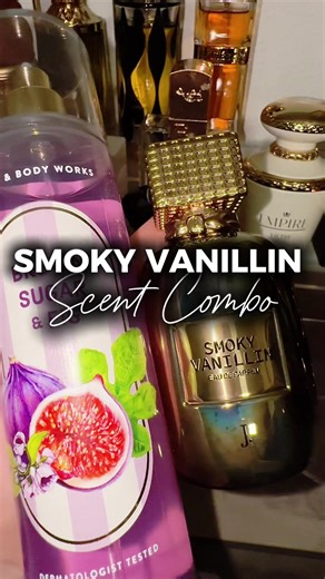 Layering Fragrance: Smoky Vanillin and Fig Scent