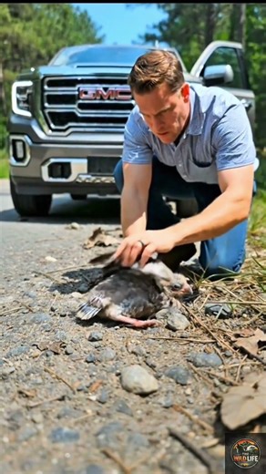 Injured Baby Parrot Left on the Road — Emotional Rescue Caught on Camera! #unitedstates #newyork