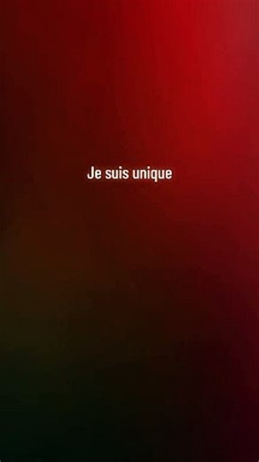 Je suis unique #motivation #citation #citations #proverbe #conseils #motivational