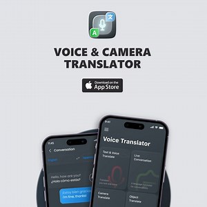 Voice Translator - free application for easy and fast translation from any language in the world! Ideal for travel, business and study. Benefits: - Instant voice translation - Text translation using camera - Translation of words, phrases and sentences - Simple and user-friendly interface | Free Voice Translator App