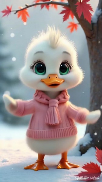 The cute duckling is dancing. #ducklings #dance #kidstiktok #cute