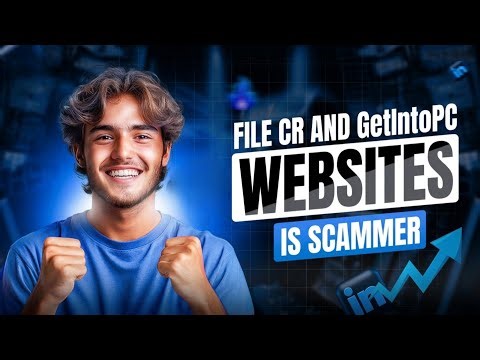 FileCR And GETINTOPC Websites Is Scammer😱!!This Websites Can Kill Your PC😱!! #scam #youtube #viral