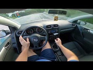2011 Volkswagen GOLF 6 [1.6 Tdi 90HP] POV Test Drive by Supergimm45
