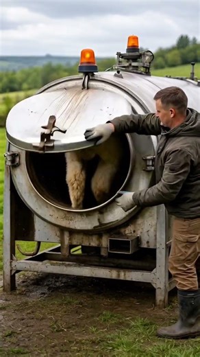 Alpaca Processing Machine 😳