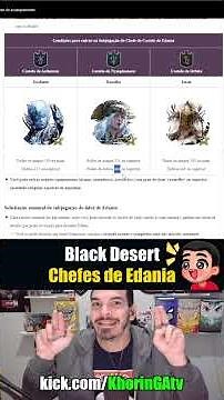 EDANIA CHIEFS REQUIREMENTS #bdo #blackdesert