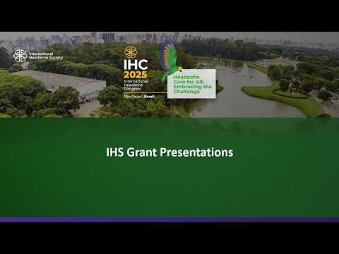 IHC 2025 - IHS grants session 2