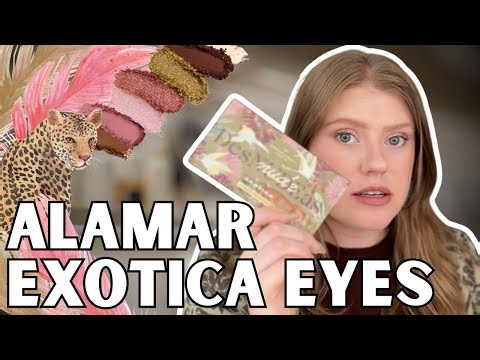 Alamar Cosmetics Exotica Eye Palette 🐆🪶