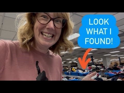 I found Great Stuff in the Bins! This Goodwill Outlet had crazy good stuff for the AriB&B and ebay!